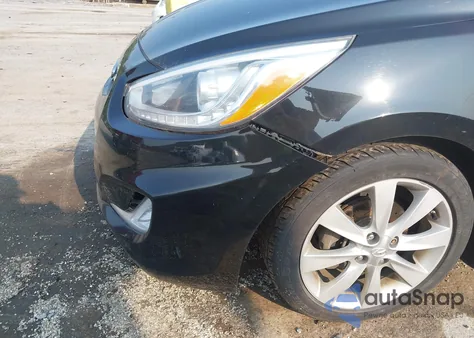 2014 Hyundai Accent Se z USA, uszkodzony, nr VIN KMHCU5AEXEU152291